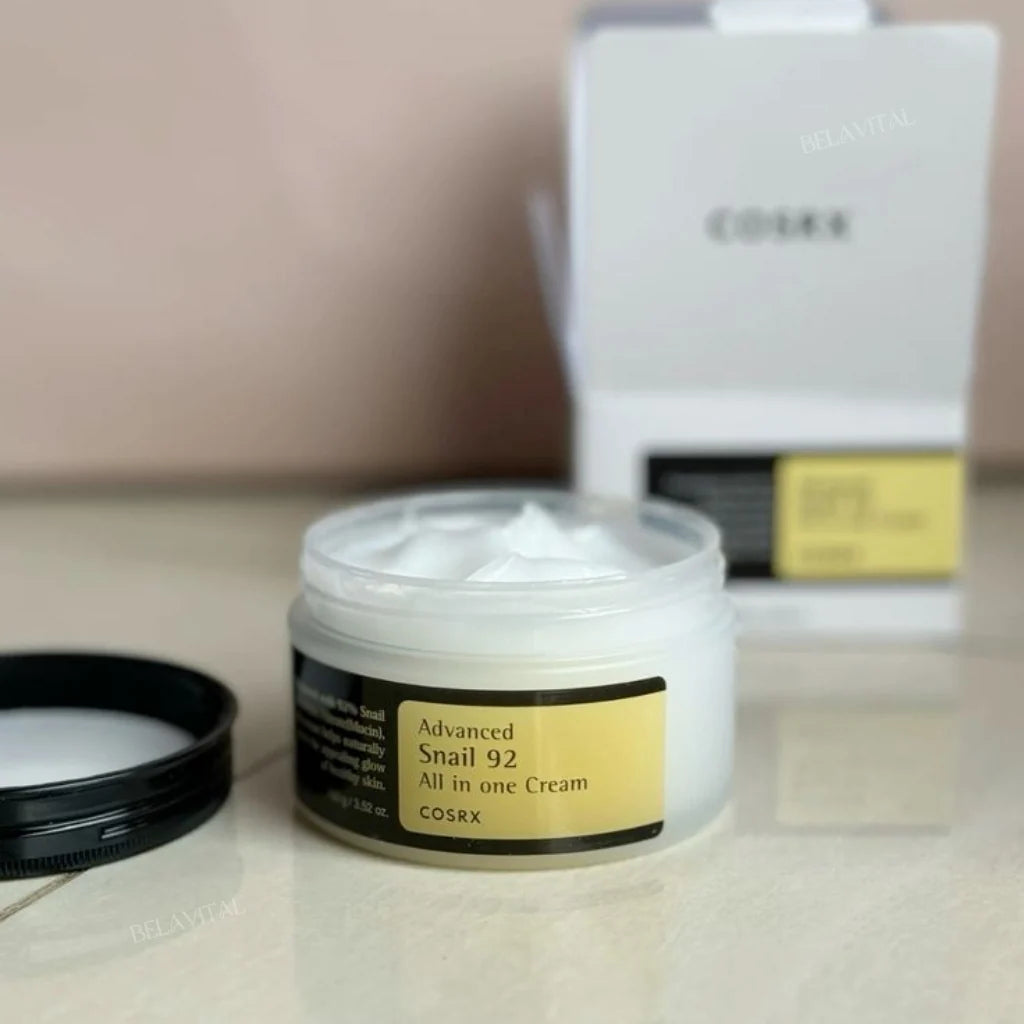 Creme Coreano de Baba de Caracol