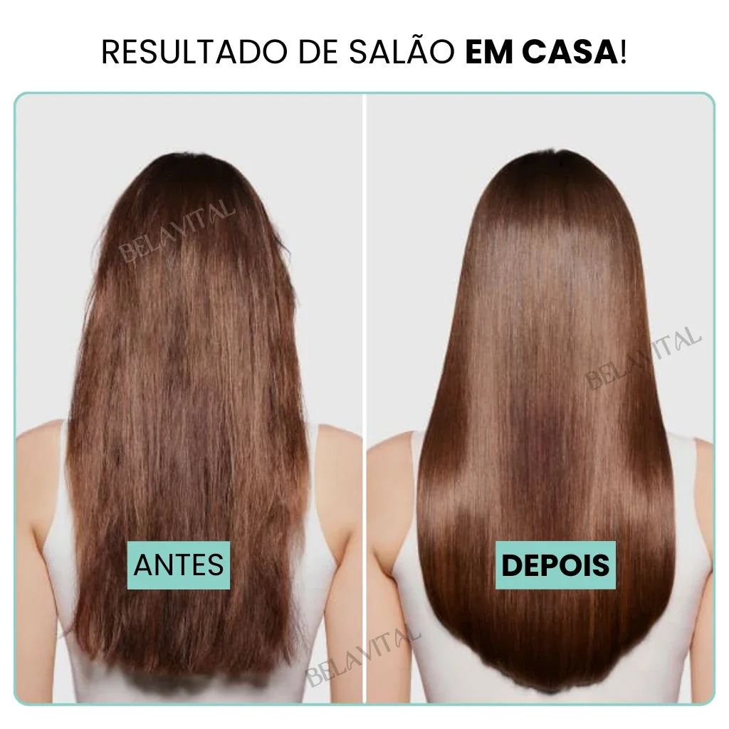 Máscara de Colágeno Karseell Original: Renovação e Brilho para Cabelos 500ml