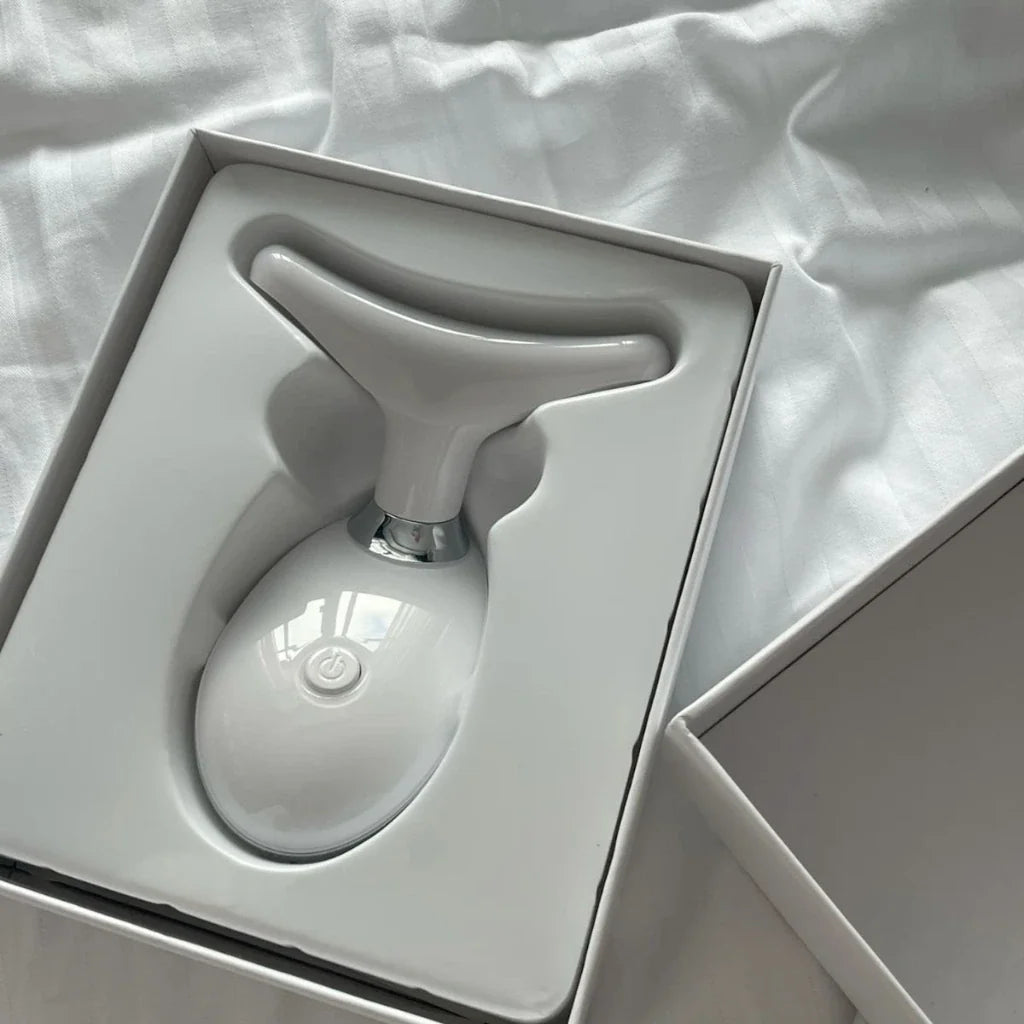 Massageador e Modelador de Rosto LED: Reduz Rugas e Papada