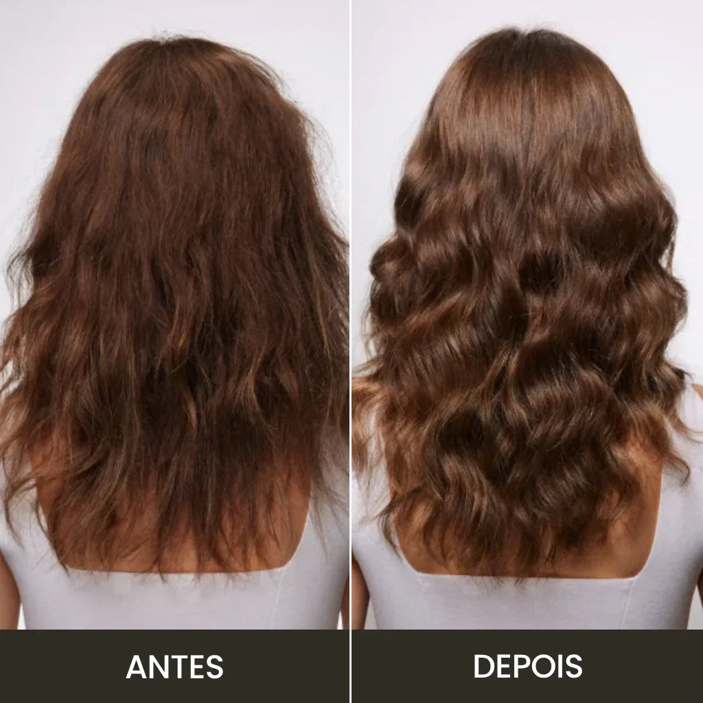 Escova Modeladora 5 em 1 — Seca, Alisa e Modela