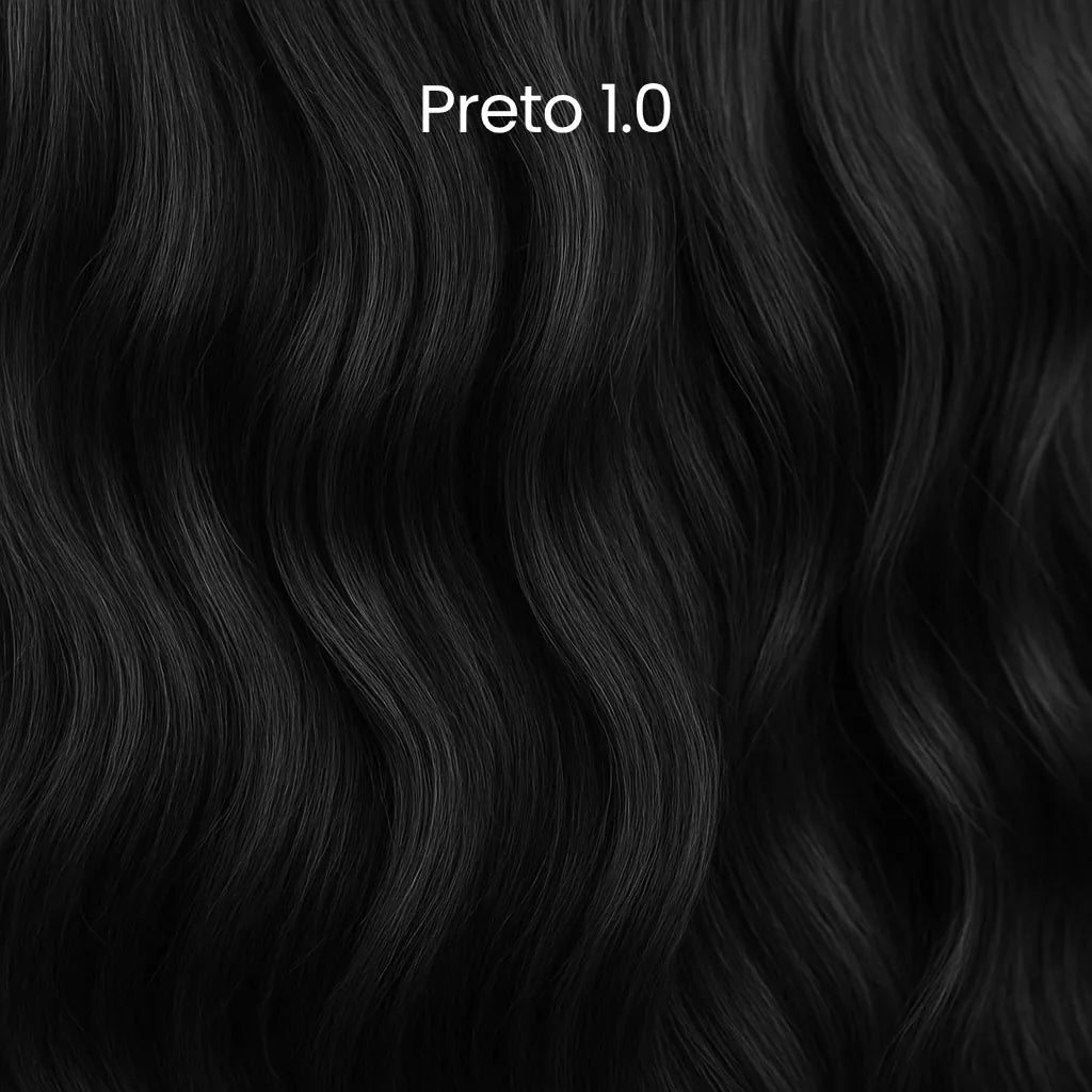 Top Closure - Topo de Cabelo Ondulado 50cm | Para Alopecia e Falhas