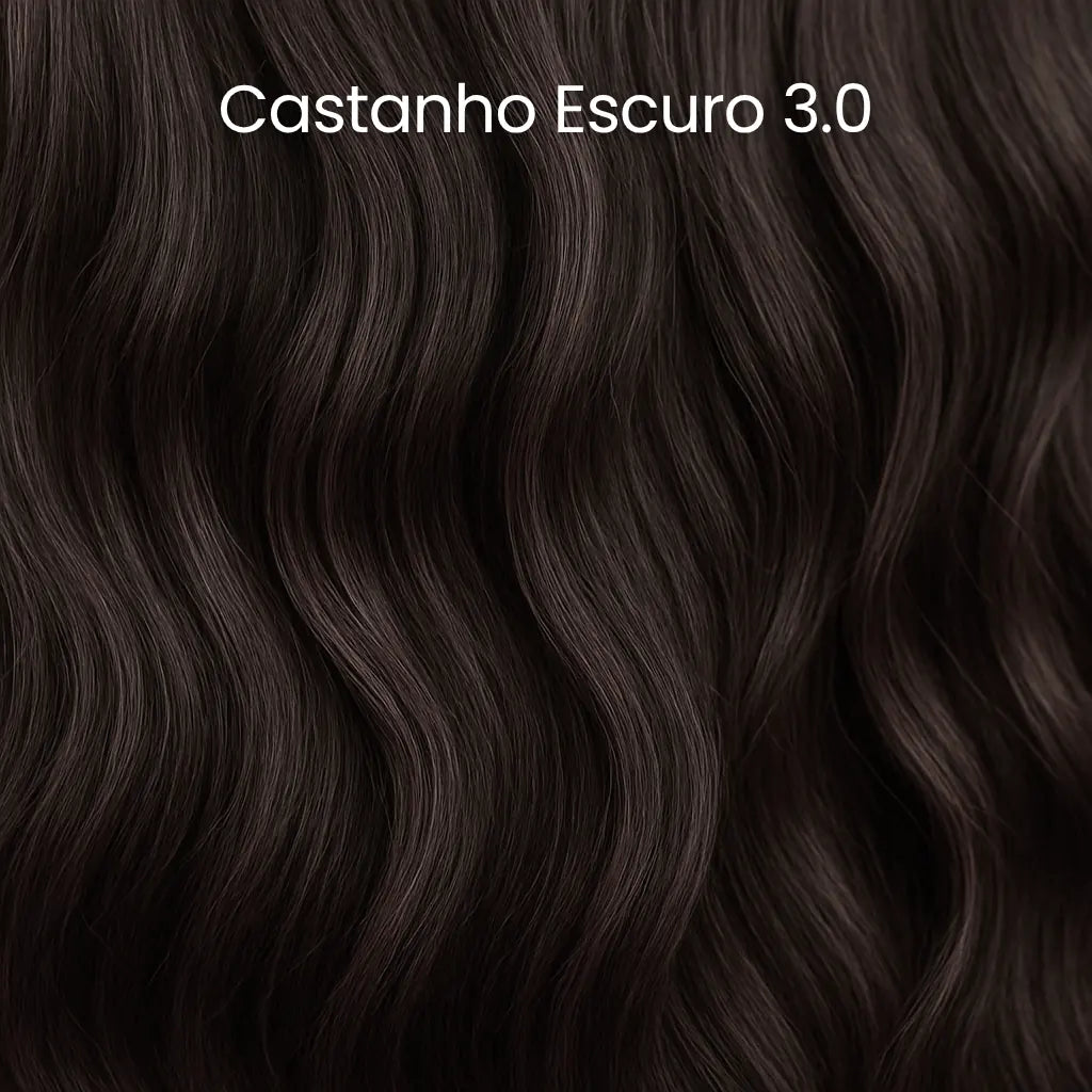 Top Closure - Topo de Cabelo Ondulado 50cm | Para Alopecia e Falhas