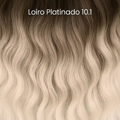 Top Closure - Topo de Cabelo Ondulado 50cm | Para Alopecia e Falhas