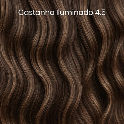 Top Closure - Topo de Cabelo Ondulado 50cm | Para Alopecia e Falhas