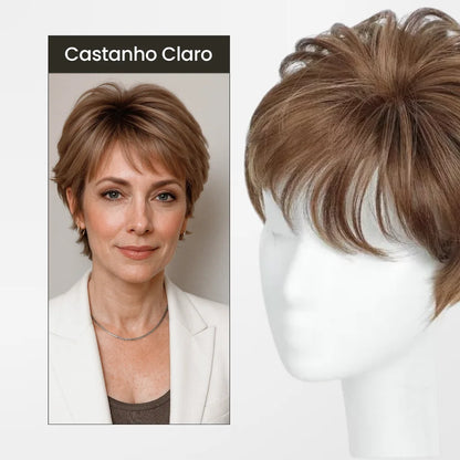 Top Closure - Topo de Cabelo Curto | Para Alopecia e Falhas