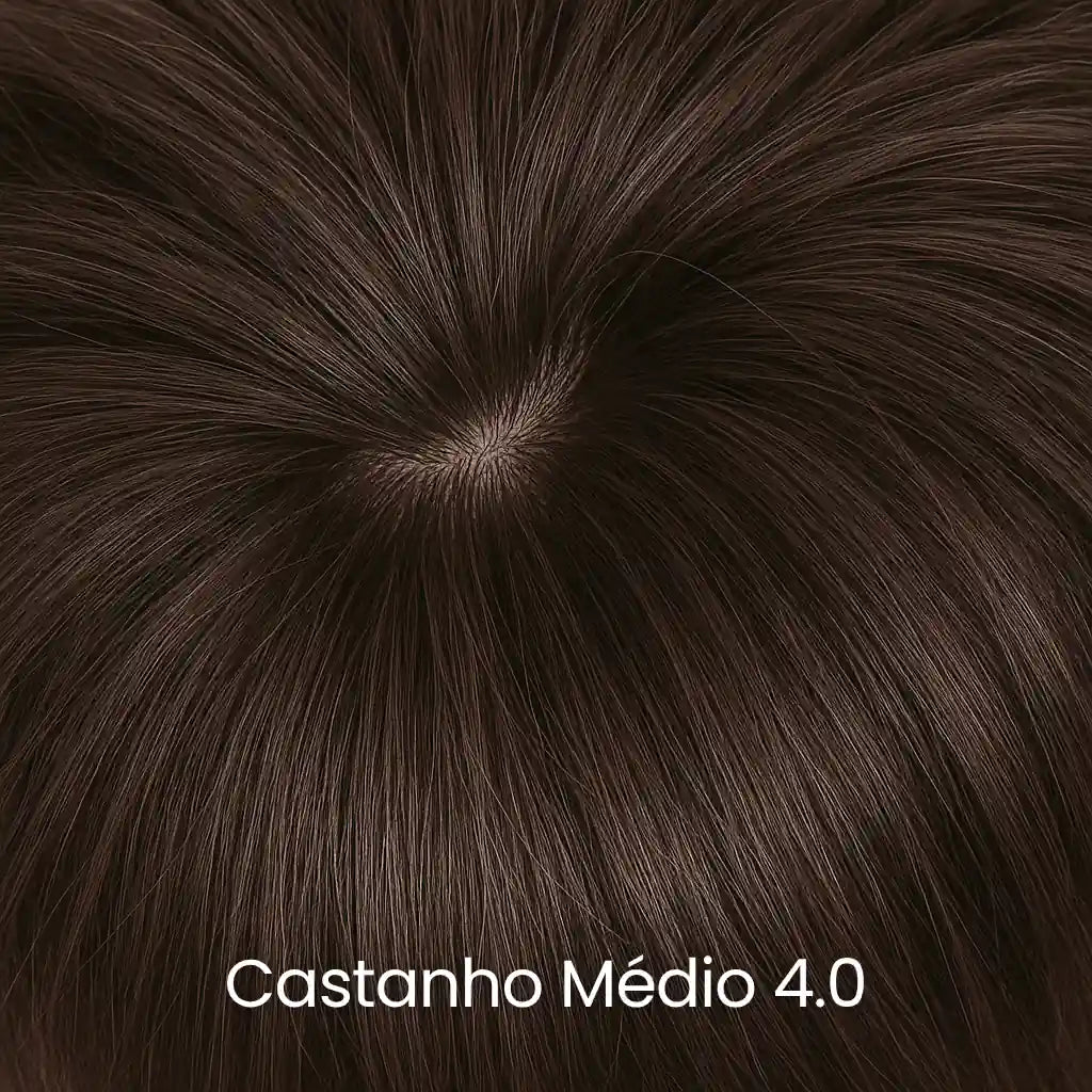 Top Closure - Topo de Cabelo Curto | Para Alopecia e Falhas