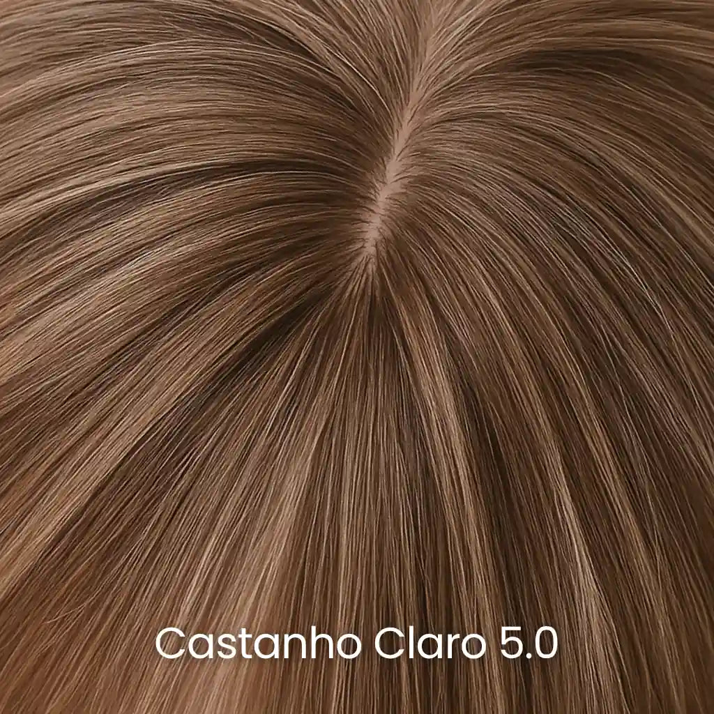 Top Closure - Topo de Cabelo Curto | Para Alopecia e Falhas