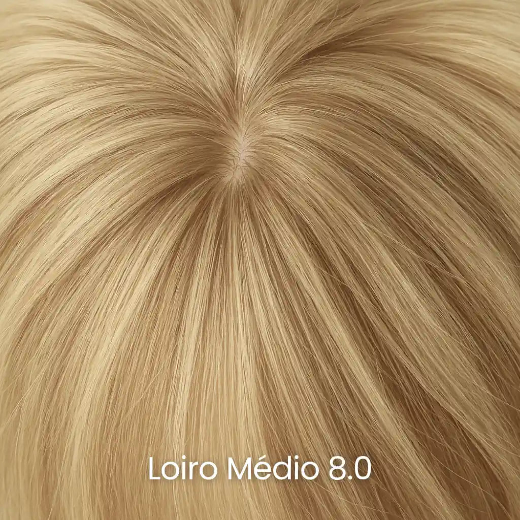 Top Closure - Topo de Cabelo Curto | Para Alopecia e Falhas