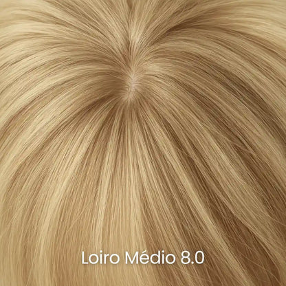 Top Closure - Topo de Cabelo Curto | Para Alopecia e Falhas