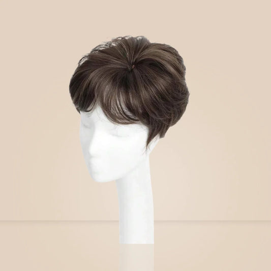Top Closure - Topo de Cabelo Curto | Para Alopecia e Falhas