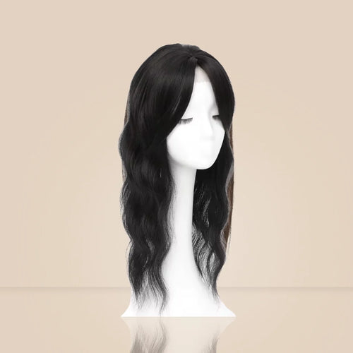 Top Closure - Topo de Cabelo Ondulado 50cm | Para Alopecia e Falhas