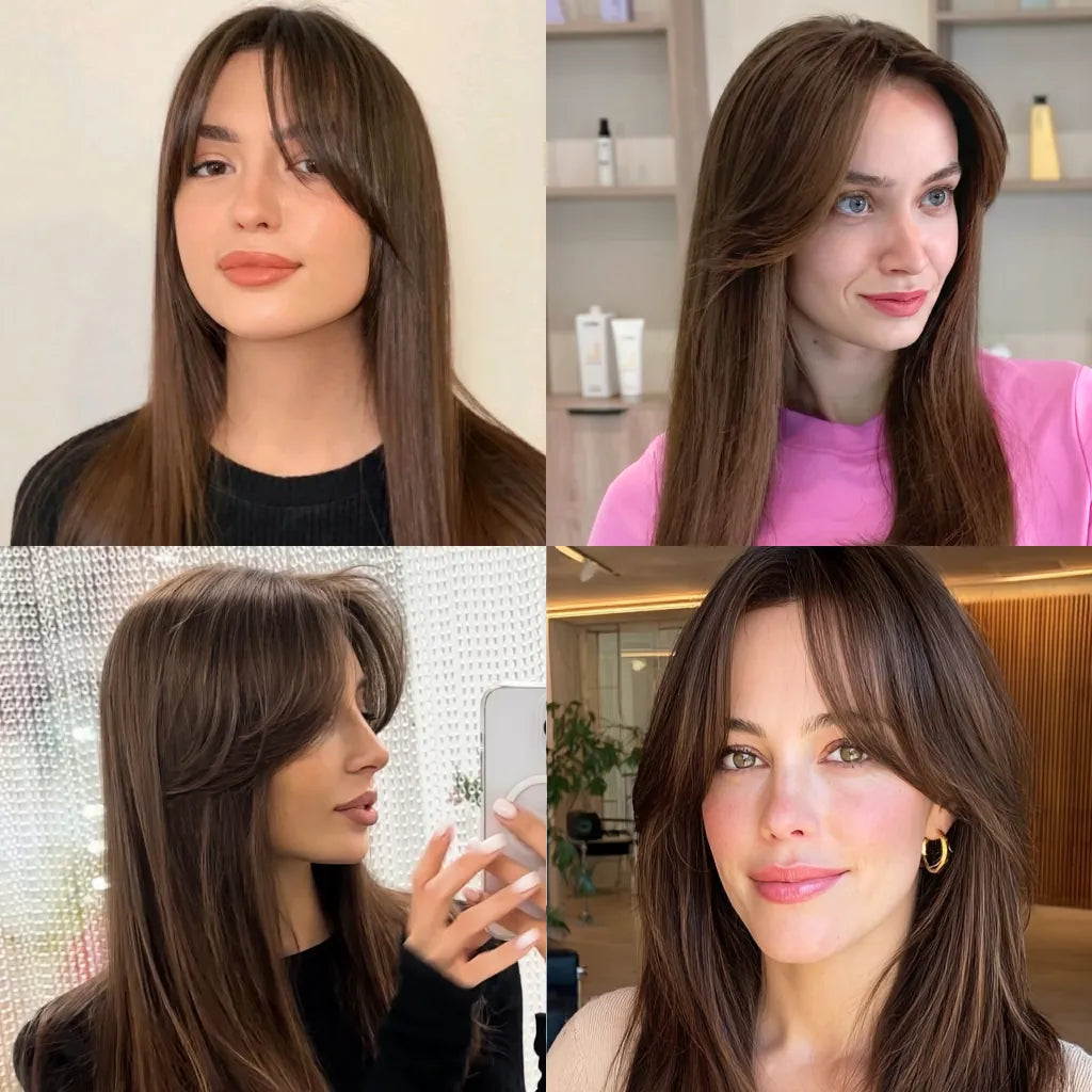 Top Closure - Topo de Cabelo com Franja 45cm | Para Alopecia e Falhas