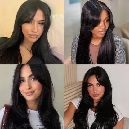 Top Closure - Topo de Cabelo com Franja 45cm | Para Alopecia e Falhas